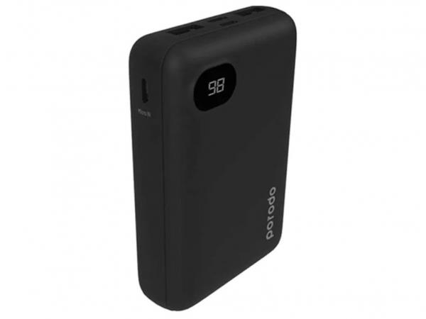 پاوربانک 10000 پورودو Porodo Super-Compact Power Bank PBFCH002-BK